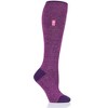 Heat Holder® Women's Calla LITE™ Twist Long Socks Thermal Yarn | Medium-Thick Socks Casual Shoes + Boots | Warm + Soft, Hiking, Cabin, Cozy at Home Socks | 5X Warmer Than Cotton - 2 of 4
