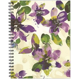 Willow Creek Press 6.5"x8.5" 2026 Watercolor Floral Weekly/Monthly Softcover Planner - 1 of 4