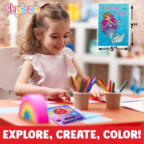 Playbees Assorted Coloring Books - 20PK - 5 Unique Themes - image 1 of 4