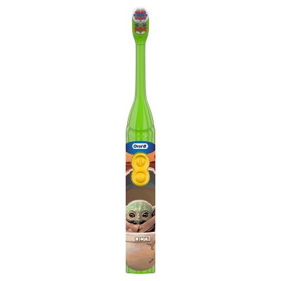 Oral-B Kid's Battery Toothbrush featuring Star Wars The Mandalorian, Soft Bristles, for Kids 3+, 3 of 9