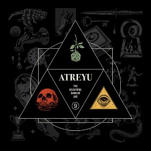 Atreyu - The Beautiful Dark of Life - Red Teal & Yellow Swirl (Colored Vinyl Red Yellow) - 1 of 1