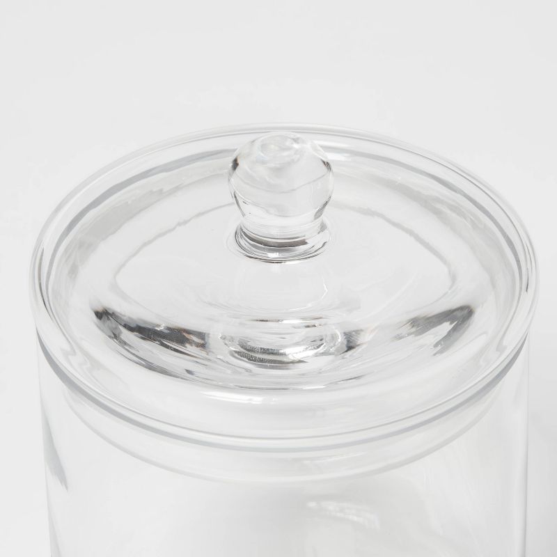 Medium Canister Apothecary Glass Clear - Threshold&#8482;, 4 of 9