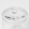 Medium Canister Apothecary Glass Clear - Threshold™ - image 4 of 4