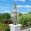 Livex Lighting Monterey 2 - Light Lantern in  Brushed Nickel - 4 of 4