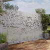 PexFix 72 in. x 47 in. Outdoor Privacy Rectangle Screen Galvanized Steel Panel Divider in White - 3 of 4