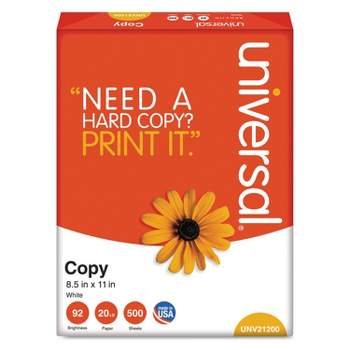 Suzano Report Multipurpose Copy Paper, 8-1/2 x 11, White, 5000/Carton 