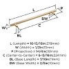 Amerock Caliber Cabinet or Drawer Pull - 2 of 3
