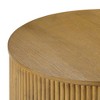 Maven Lane Dallas Modern Round Wooden Coffee Table - 4 of 4