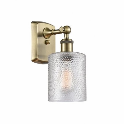 Cobbleskill - 1 Light Wall Sconce In Industrial Style-9 Inches Tall and 5 Inches Wide
