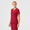 Wink W123 Women's Stylized V-Neck Scrub Top - image 3 of 4