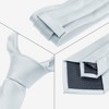 INSPIRE CHIC Men's Solid Color Classic Textured Neck Ties for Formal - 3 of 4