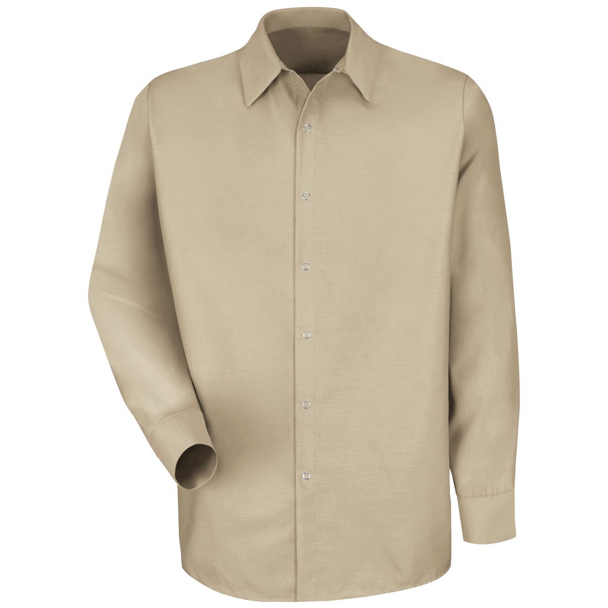 Red Kap Men's Long Sleeve Specialized Pocketless Work Shirt - thumbnail 5