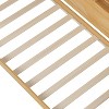 Sapphtopaz Wooden Daybed with Storage Shelves 2-Drawers Storage Study Desk Multi-functional Bedroom Furniture - 4 of 4