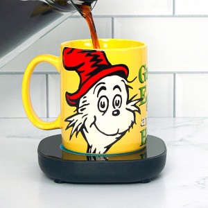 Uncanny Brands Dr. Seuss Green Eggs and Ham Mug with Warmer - 1 of 4