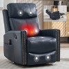 GlasFlength Massage Chairs Real Home Massage Chair Human Touch Massage Chairs Full Body Relax for Living Room, Blue, 30.6"*37.5"*41.6" - 3 of 4