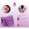 Pursonic Neck Shoulder High-Density Foam Stretcher & Relaxer - Relieves Neck And Head Pain - Purple - image 4 of 4