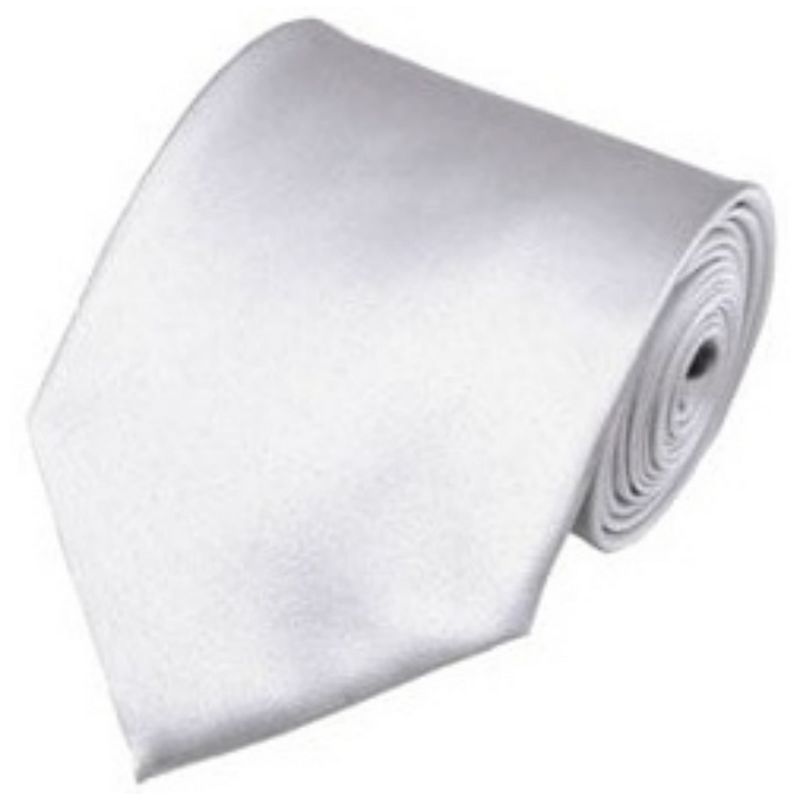 Solid Color 3.5 Inch Wide And 62 Inch Extra Long Necktie For Big & Tall Men, 1 of 5