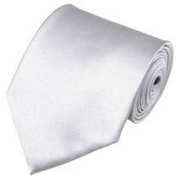 Solid Color 3.5 Inch Wide And 62 Inch Extra Long Necktie For Big & Tall Men
