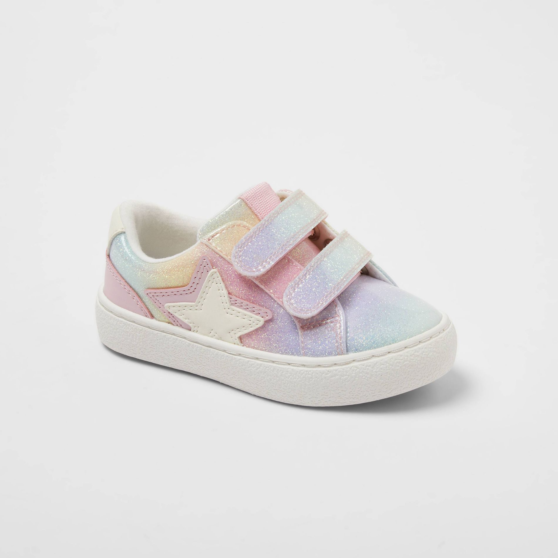 Toddler Sora Glitter Hook and Loop Closure Star Pattern Sneakers - Cat & Jack™