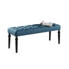 NicBex Upholstered Bench,Dining Bench with Solid Wood Frame,Modern Ottoman with Turned Legs for Living Room,Entryway,Kitchen - 2 of 4