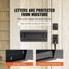 VEVOR Through The Door Key Drop Box, Heavy Duty Steel Through the Door Mailbox with 1.8" 12" Key Lock, 12x6x16" Mail Drop Box, Black - 3 of 4