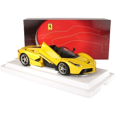 Ferrari LaFerrari Aperta Giallo Tristrato Yellow Limited Edition 1/18 Diecast Model Car by BBR