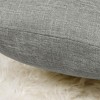 PiccoCasa Linen Blank Cotton Lined Cushion Decors Square Throw Pillowcases 2Pcs - 2 of 4