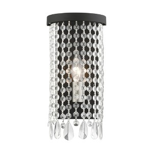 Livex Lighting Elizabeth 1 - Light Wall Light in  Black - 1 of 1