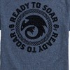 Men's - How to Train Your Dragon - Ready To Soar Short Sleeve Graphic T-Shirt - 2 of 4
