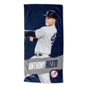 30"x60" MLB New York Yankees 23 Anthony Rizzo Player Printed Beach Towel - 1 of 3