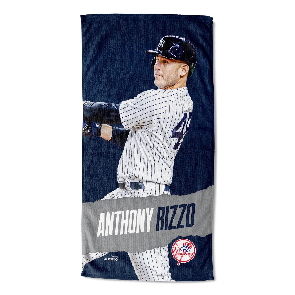 Photos - Towel 30"x60" MLB New York Yankees 23 Anthony Rizzo Player Printed Beach 