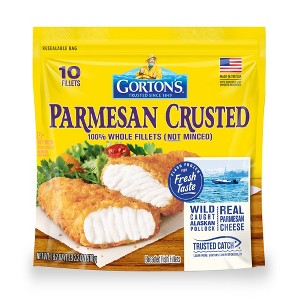 Gorton's Parmesan Crusted Fish Fillets - Frozen - 18.2oz - 1 of 4