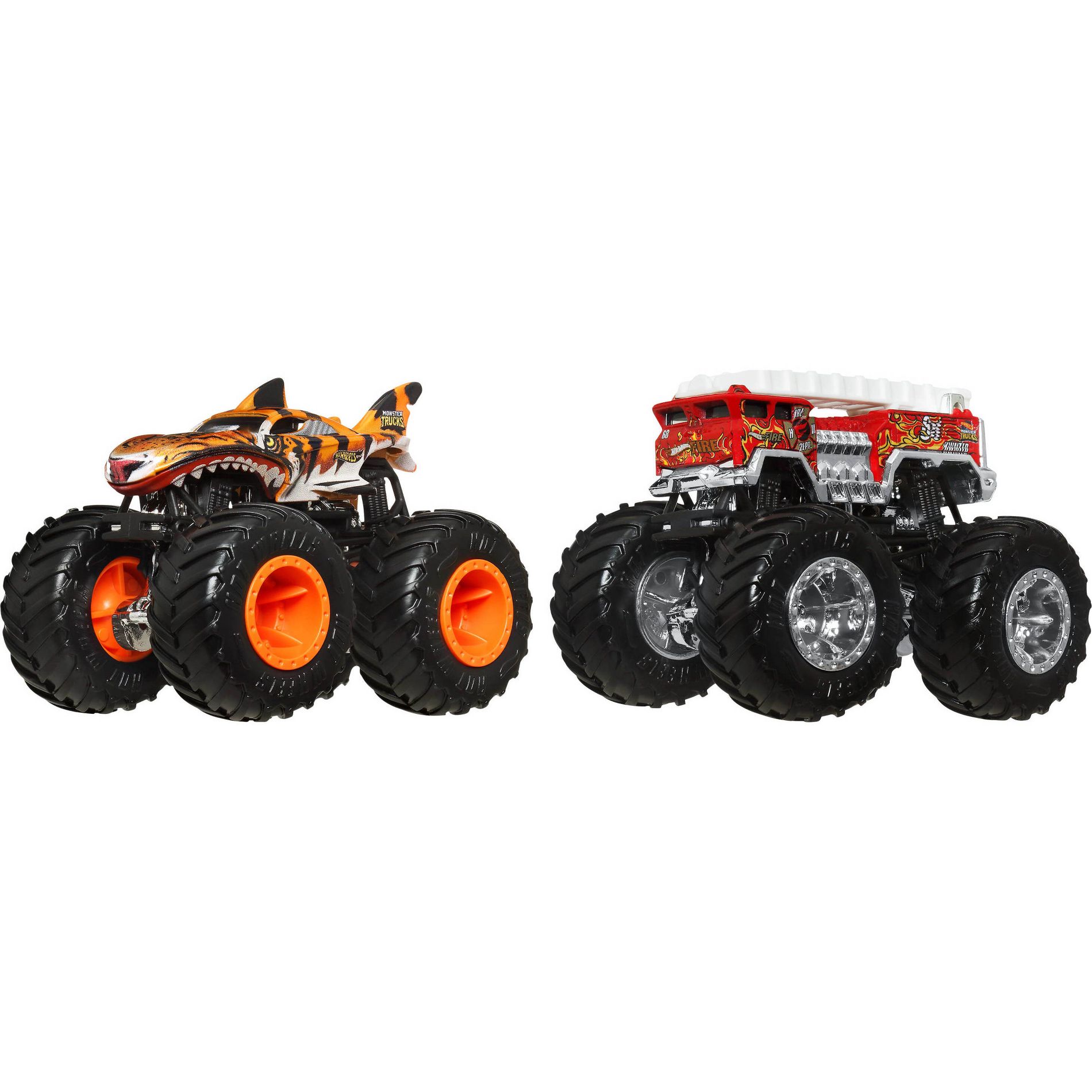 Hot Wheels Monster Trucks Diecast Demolition Doubles 2pk - 1:64 Scale