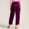 Lands' End Women's Corduroy High Rise Barrel Leg Ankle Pants - 2 of 4