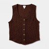 Women's Crinckle Vest - A New Day™ - 4 of 4