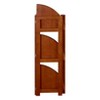 Cakewalk High Corner Folding Bookcase - Regency - 3 of 4