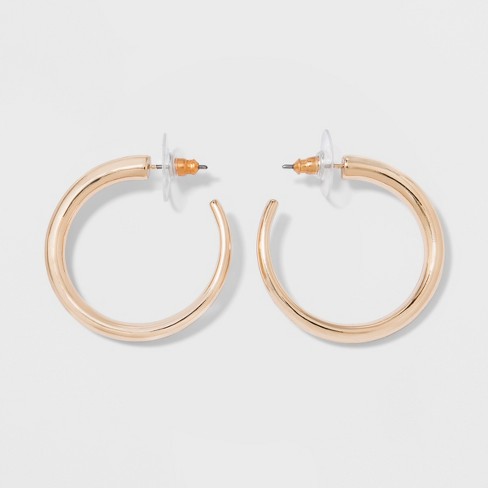 Small Hoop Earrings - A New Day™ Gold : Target