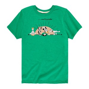 Boys' - Disney - And Breathe Short Sleeve Graphic T-Shirt - 1 of 4