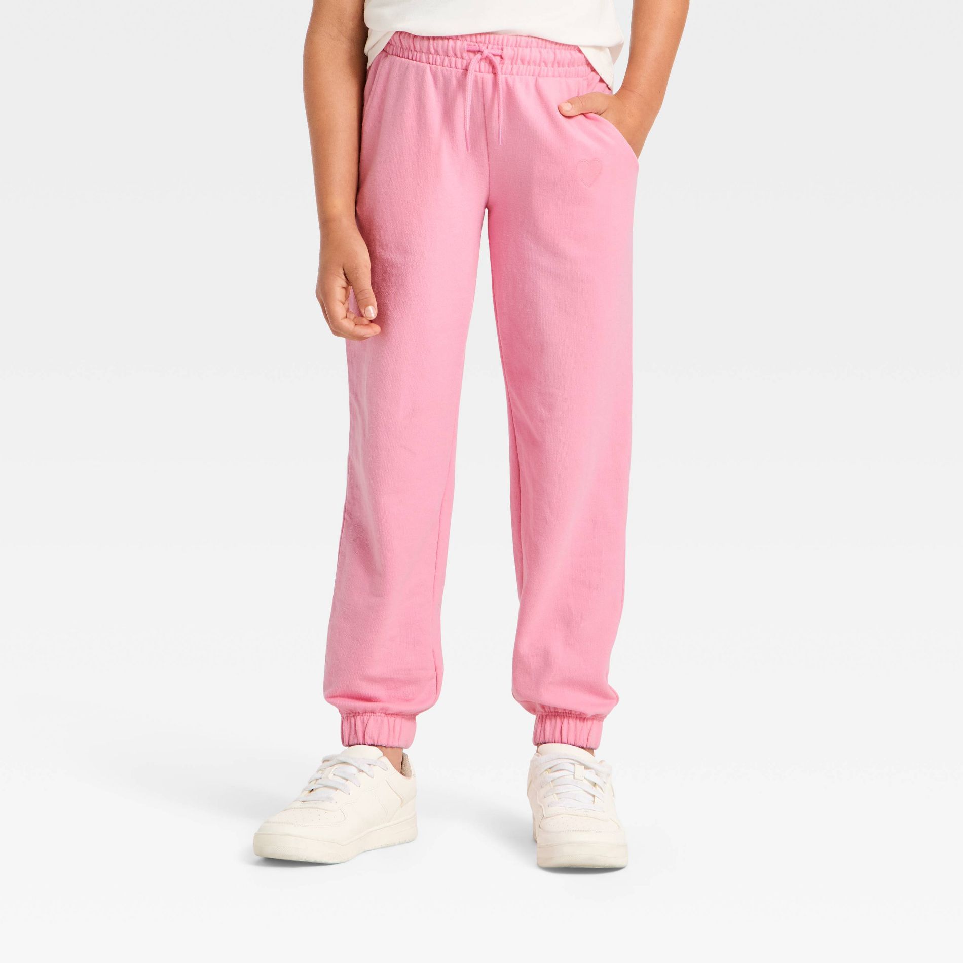 Girls' Valentine's Day French Terry Jogger Pants - Cat & Jack™