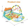 Swtroom Baby Play Mat Newborn Piano Toys Music Mirror Gym Floor Playmat Infants - 3 of 4