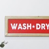 VIP Wood 23.5 in. Red Wash Dry Fold Repeat Sign - 3 of 4