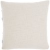 18"x18" Life Styles Tufted 'XOXO' Square Throw Pillow - Mina Victory - image 4 of 4
