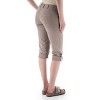 Aventura Clothing Women's Delmar Organic Roll Tab Crop Pant - 3 of 4