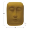 Storied Home Stoneware Planter with Face, Latex Glaze - 2 of 4