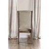 NicBex Tufted Dining Chair Set of 2 Modern Upholstered Kitchen Chairs with Nailhead Trim Transitional Dining Room Furniture,Gray - 3 of 4