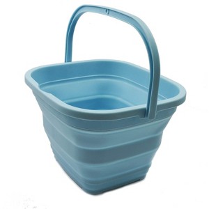 SAMMART 10L (2.6 Gallon) Collapsible Rectangular Handy Basket/Bucket - 1 of 4