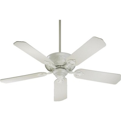 Quorum Lighting Chateaux 52 5-Blade Studio White Fan