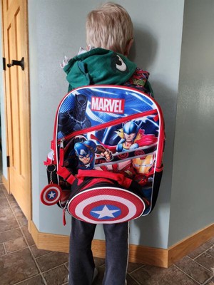 Marvel Kids 5pc 16 Backpack Set With Lunch Bag Target