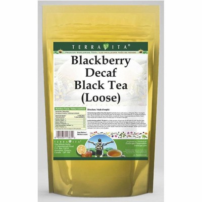 TerraVita Blackberry Decaf Black Tea (Loose) (8 oz, ZIN: 533866, 2-Pack)