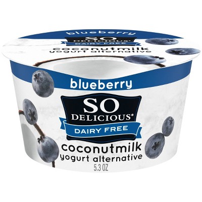 So Delicious Dairy Free Blueberry Coconut Milk Yogurt - 5.3oz Cup